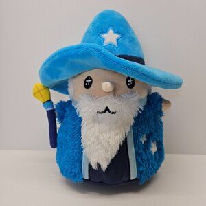 Squishable Blue Wizard 10 Inch Plush Stuffed Toy with Wand and Starry Eyes 2021